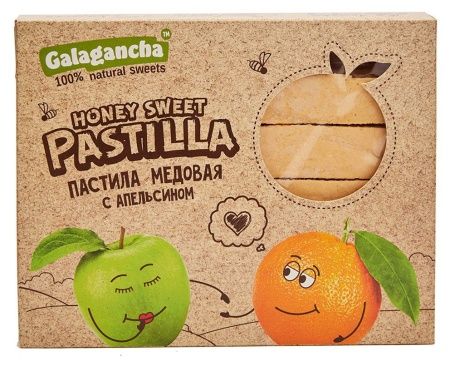 Пастила медовая Galagancha 190гр в ассортименте
