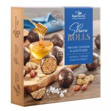 Shoco Rolls конфеты с арахисом 135гр